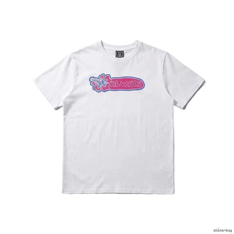 ADWYSD Floral Style White T-shirt