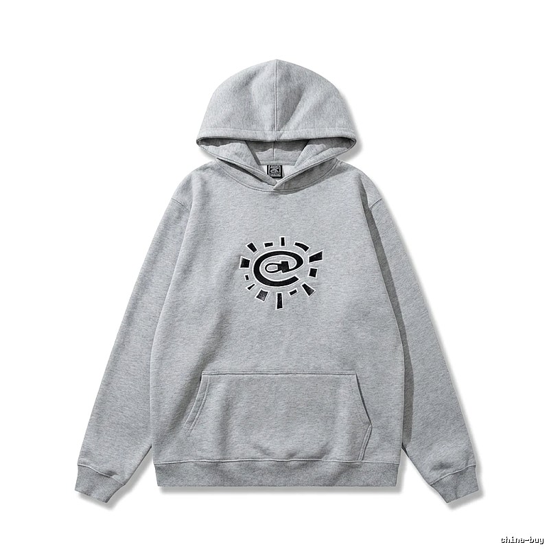 ADWYSD trendy brand gray hoodie
