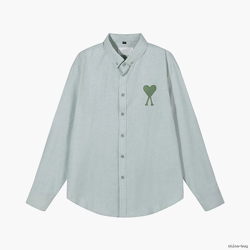 AMI Love Simple Style Grey Shirt