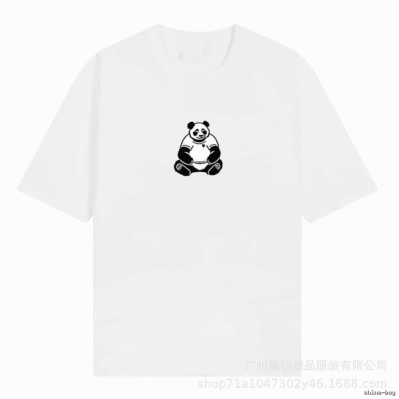 AMI Panda Print Style T-shirt