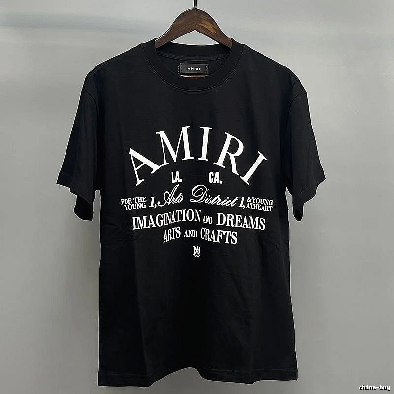 Amiri White Black Records Graphic T-Shirt Minimal Look