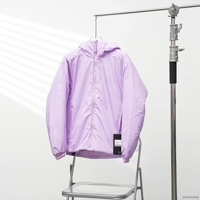 Arc'teryx Lilac Lightweight Shell Jacket with soft pastel finish