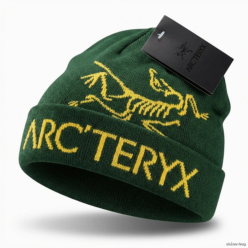 Arc'teryx trendy and cool style olive green hat