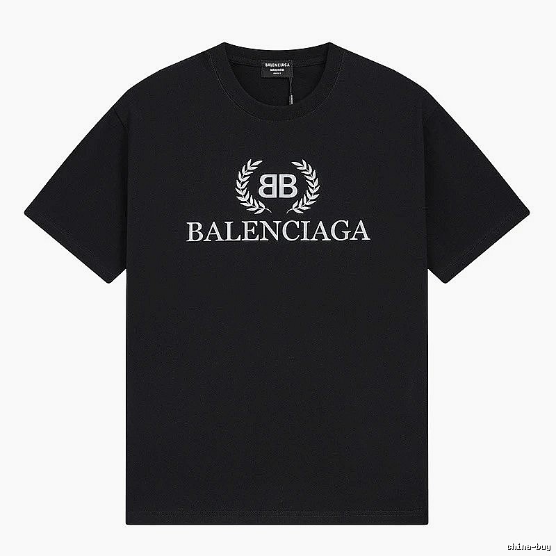 Balenciaga Classic Style Black T-shirt