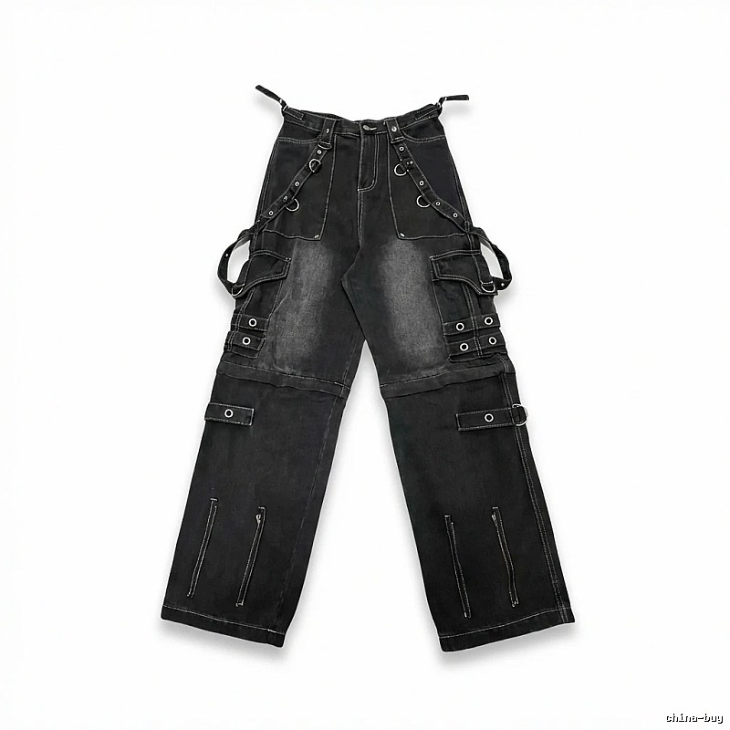 Balenciaga dark workwear style jeans