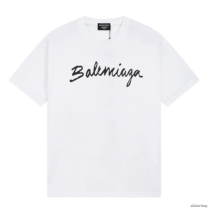 Balenciaga letter simple white T-shirt
