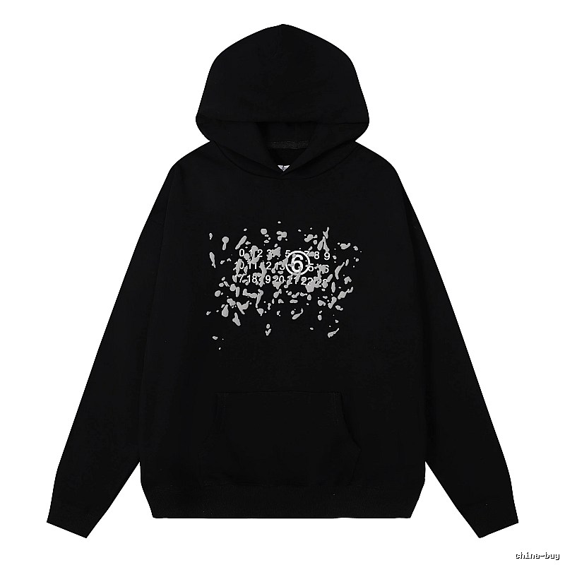 Balenciaga Monogram Logo hoodie Black Pullover Small for Layered Styling