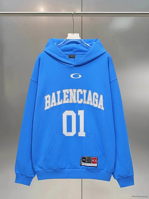 Balenciaga sporty blue sweatshirt