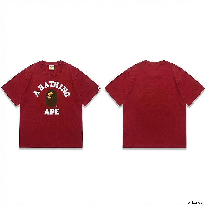 Bape Ape Head Minimalist Style T-shirt