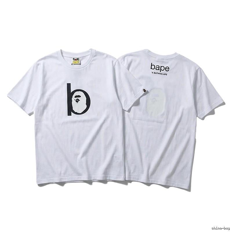 Bape Ape Head Simple White T-shirt