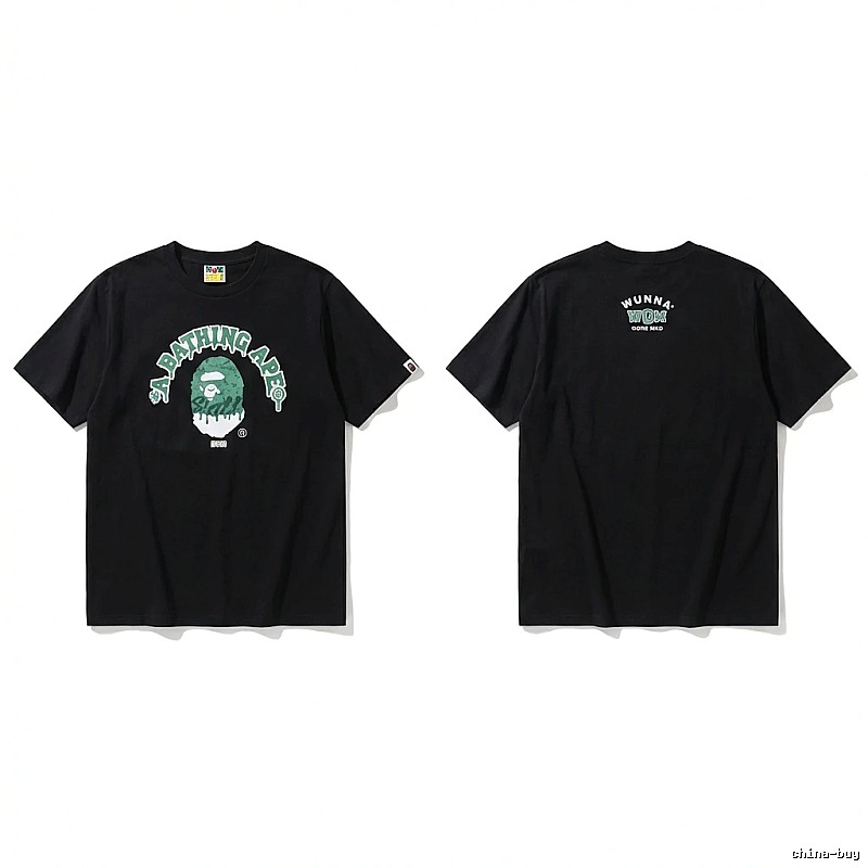 Bape Ape Head Trendy Black T-shirt