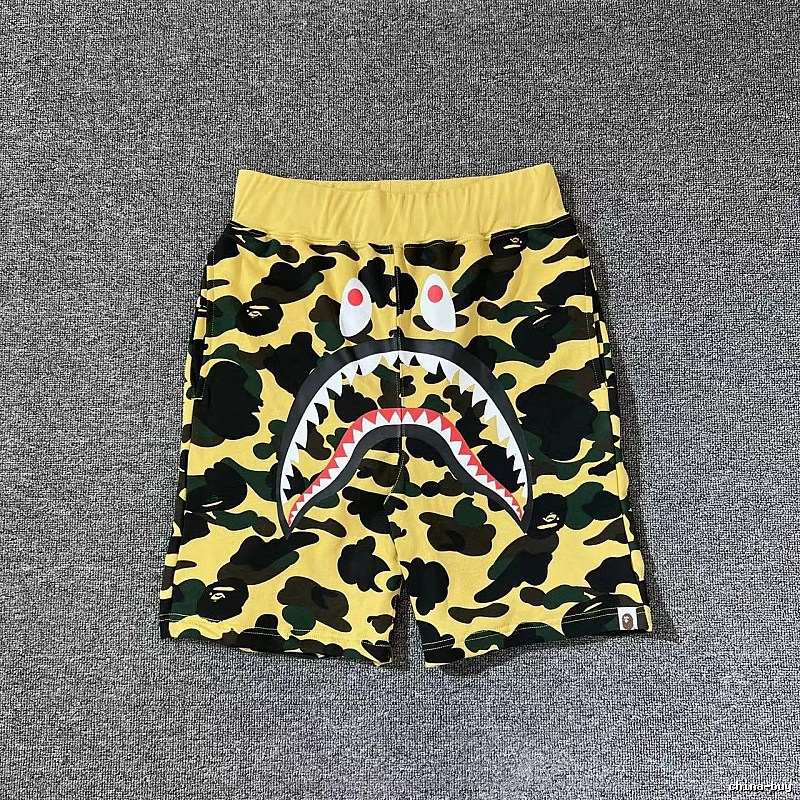 Bape Shark Camouflage Shorts