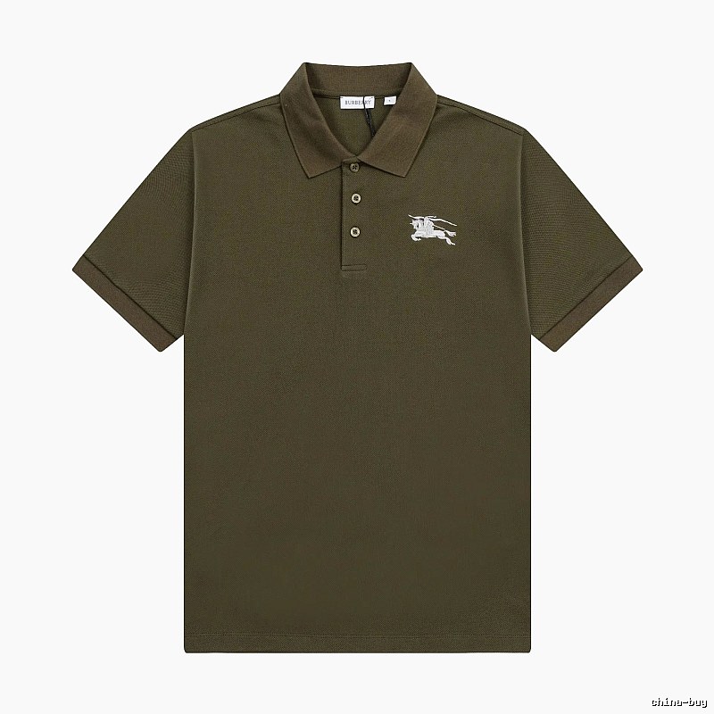 Burberry's retro-style polo shirt with the knight logo