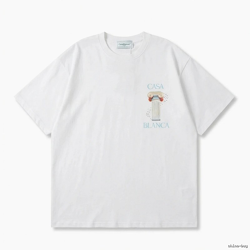 Casablanca Greek column style white T-shirt