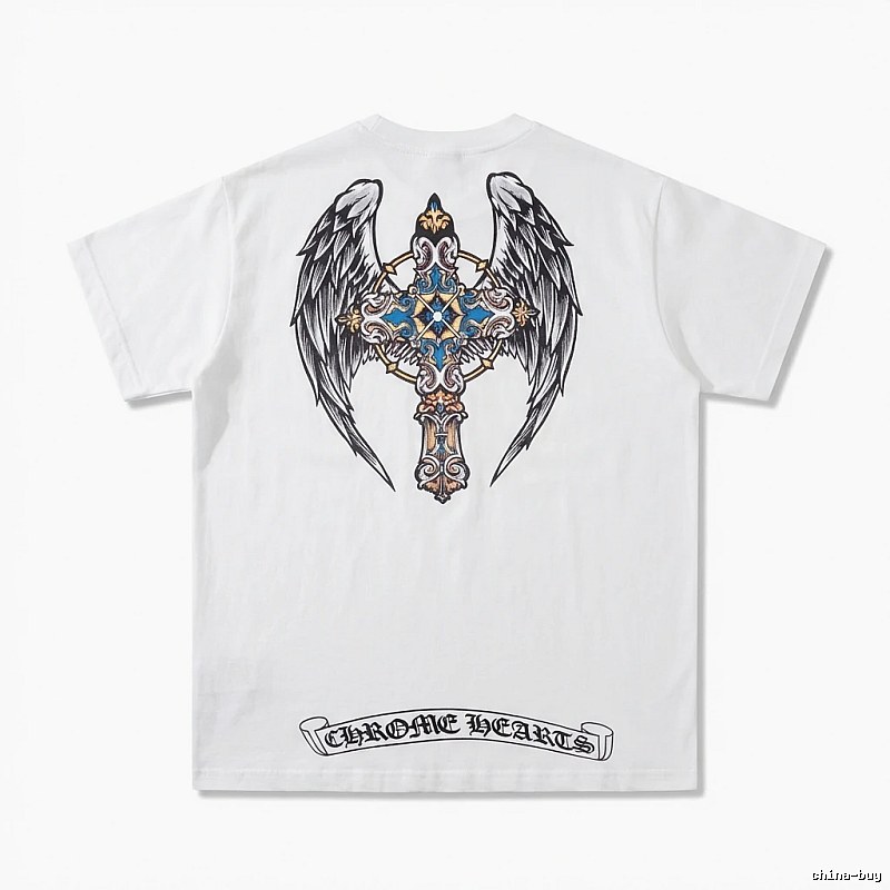 Chrome Hearts Angel Cross White T-shirt