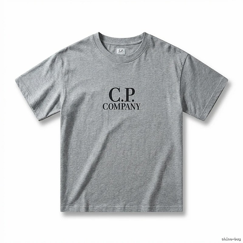C.P. Simple Style Grey T-shirt