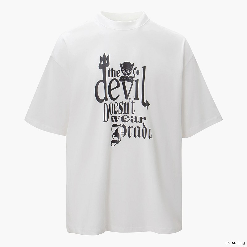 Daily Statement graphic T-shirt Black Colorful Lucky for City Outfits