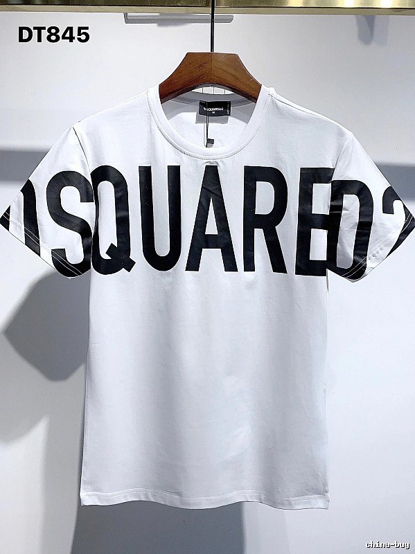 DSQUARED2 Lettering Street Style White T-shirt