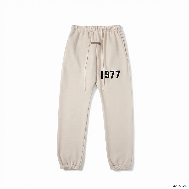 ESSENTIALS 1977 Minimalist Style Beige Pants