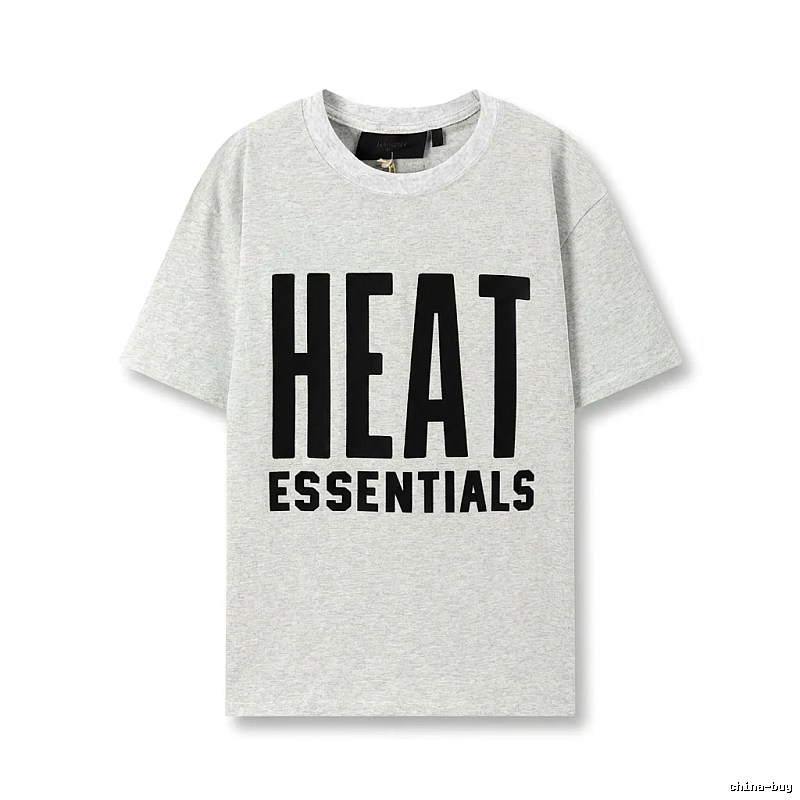 ESSENTIALS HEAT Series Grey T-shirt