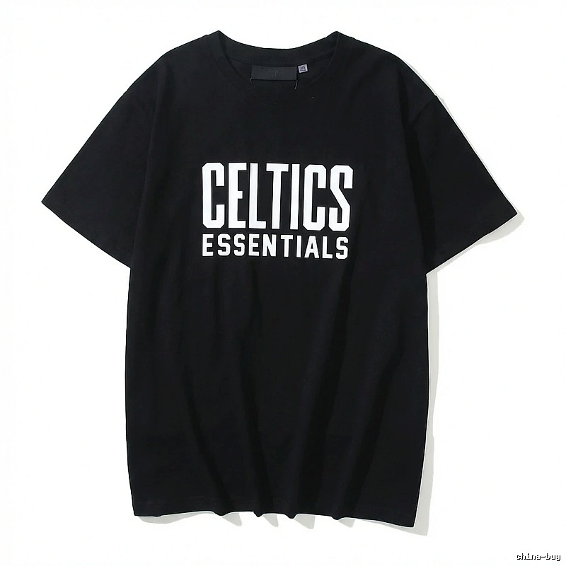 ESSENTIALS minimalist style black T-shirt