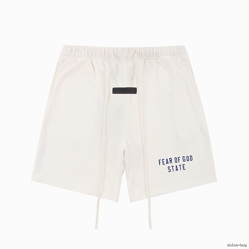 ESSENTIALS minimalist style white shorts