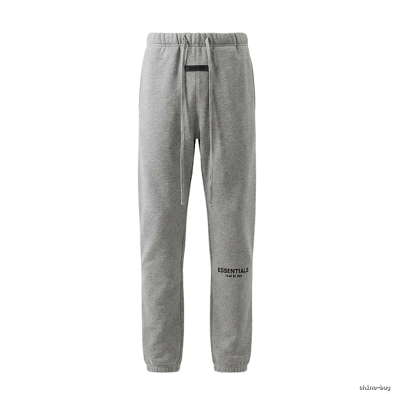 ESSENTIALS Simple Grey Sweatpants