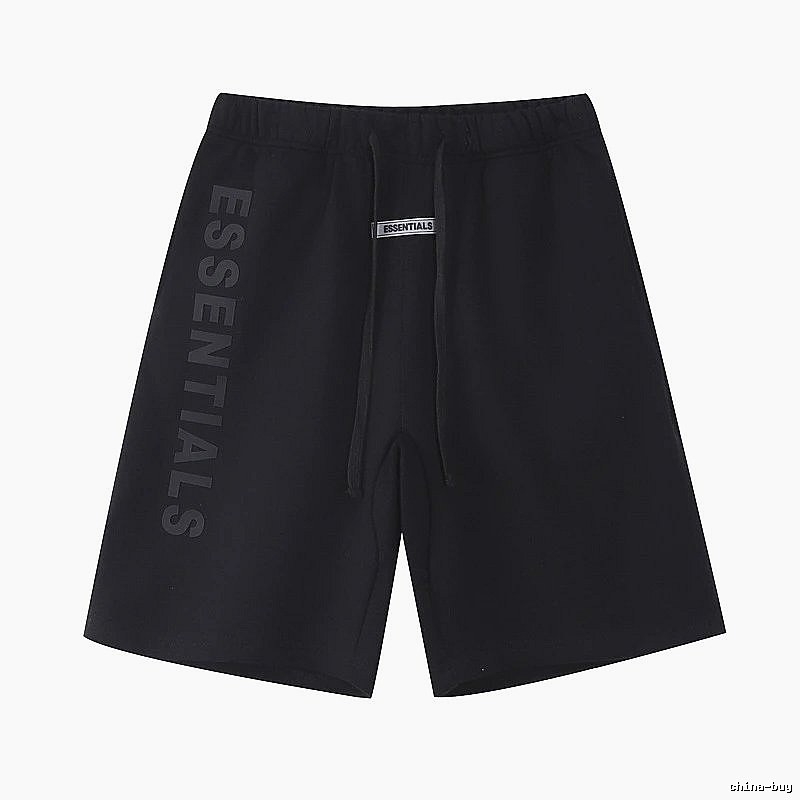 Essentials trendy and cool style black shorts