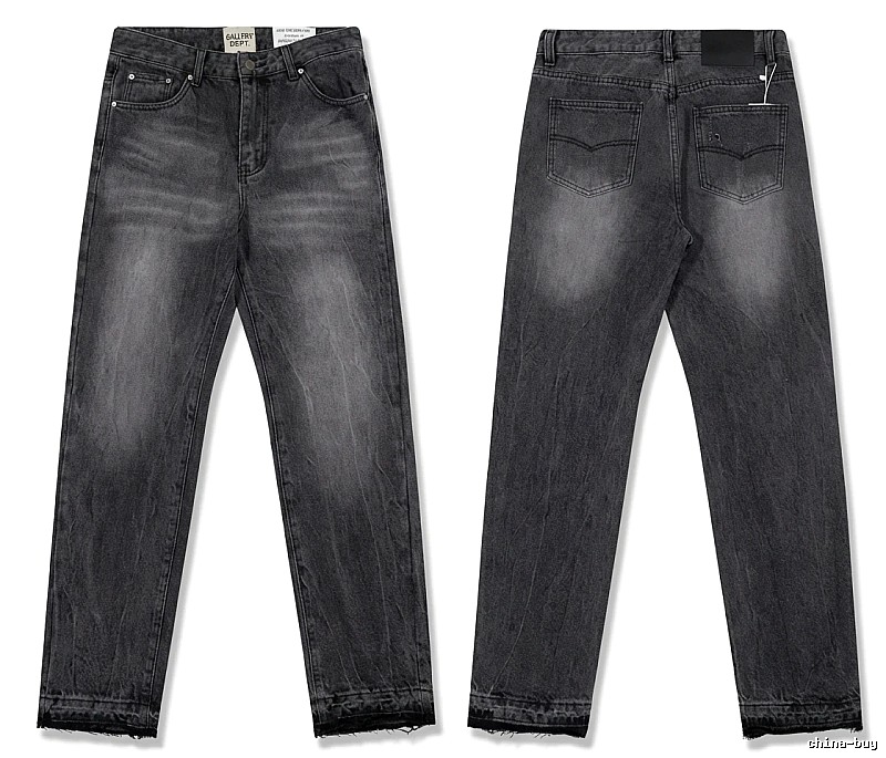 Gallery Dept. Distressed Black Jeans