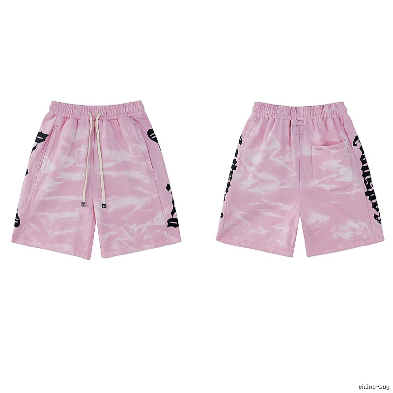 Godspeed Tie-dye Street Style Pink Shorts