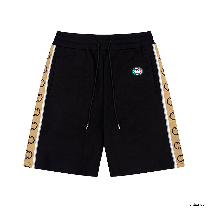 Gucci classic style black shorts