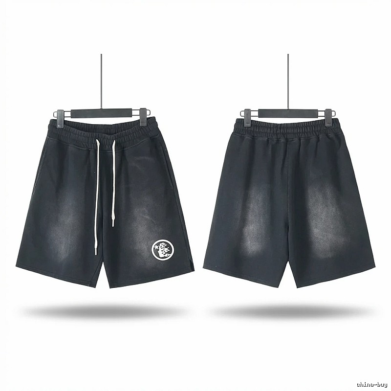 Hellstar dark style black shorts