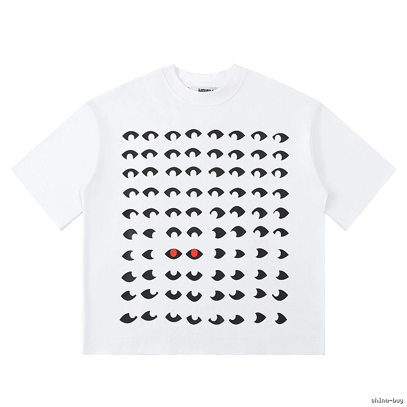House of Errors Eye Print White T-shirt