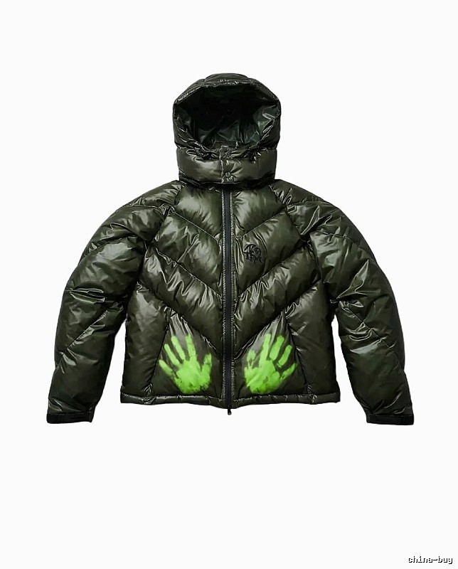 Mertra trendy brand luminous green down jacket