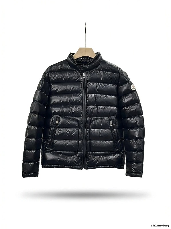 Moncler black fashionable down jacket
