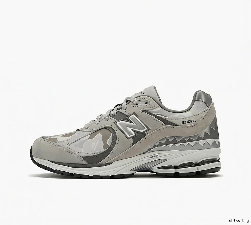 New Balance 2002C Retro Style Grey Shoes