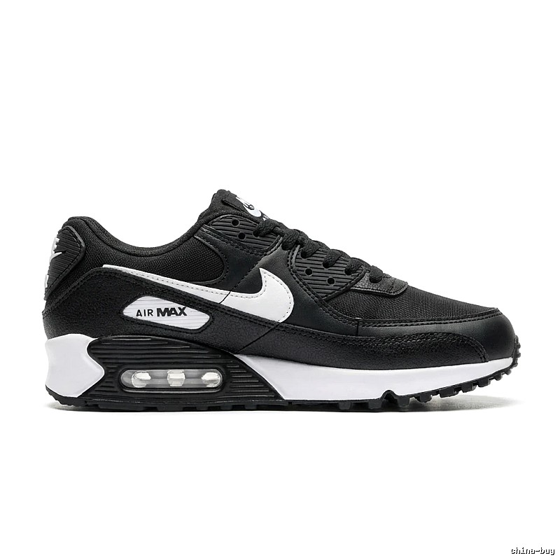 Nike Air Max 90 black and white trendy sneakers