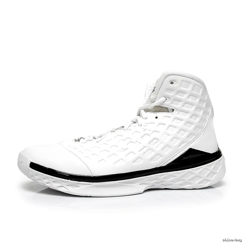 Nike retro black and white basketball shoes