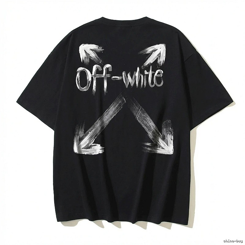 Off-White Arrow Print Black T-shirt