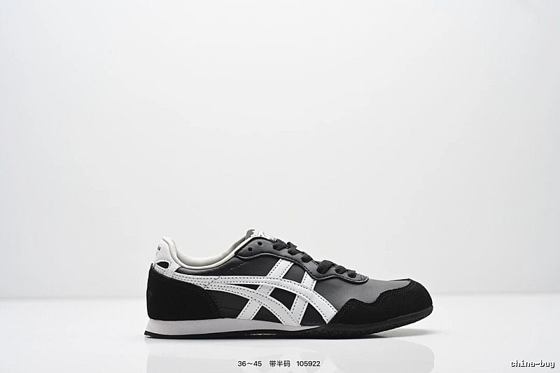 Onitsuka Tiger black-and-white retro sports shoes