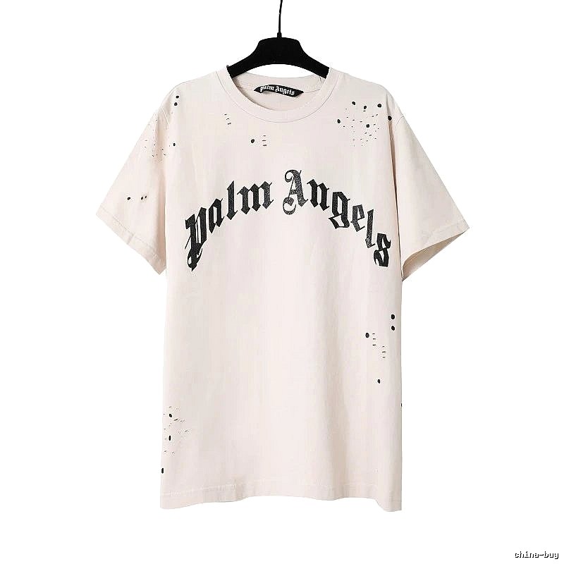 Palm Angels Sport Logo T-shirt White Palm Tree for Warm Weather