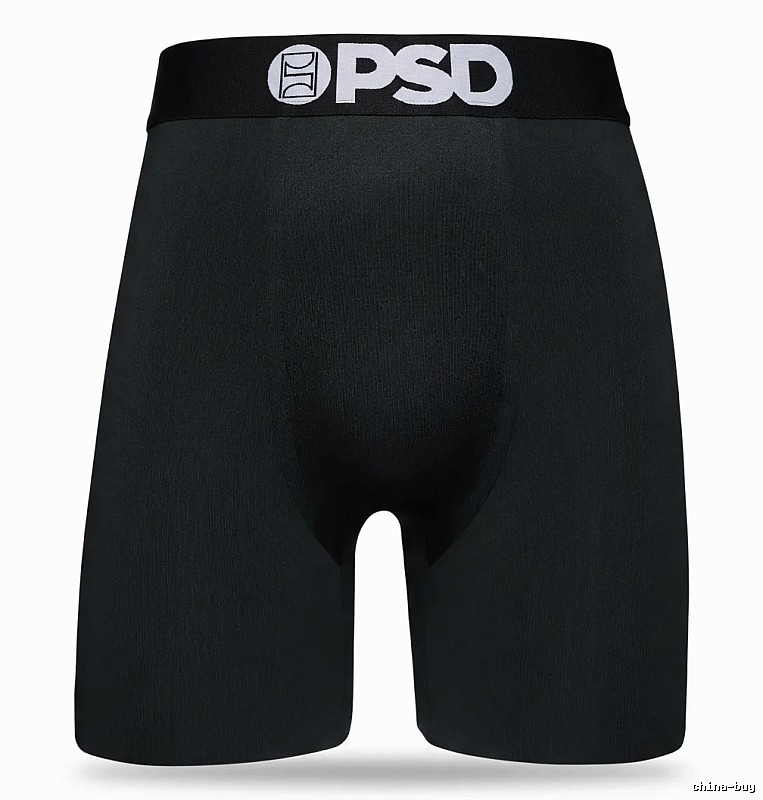 PSD Men's Simple Style Black Shorts