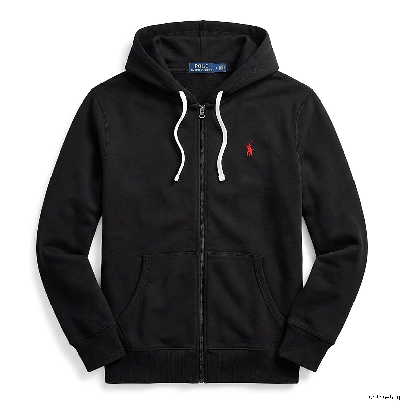 Ralph Lauren black casual style hoodie