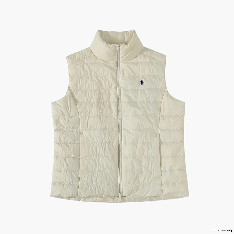 Ralph Lauren Classic Beige Down Vest