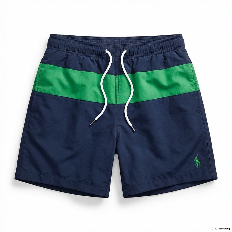 Ralph Lauren Color-Block Casual Shorts