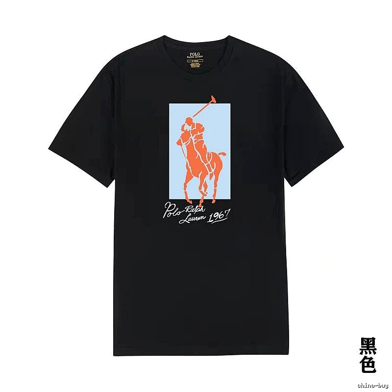 Ralph Lauren Polo series black T-shirt