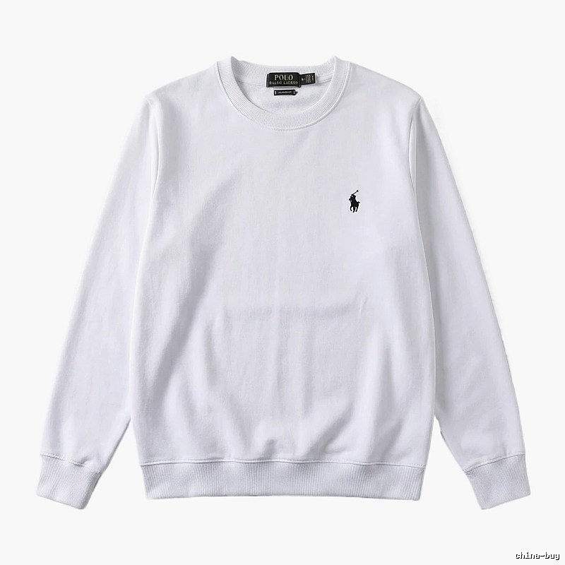 Ralph Lauren Polo Simple White Sweatshirt