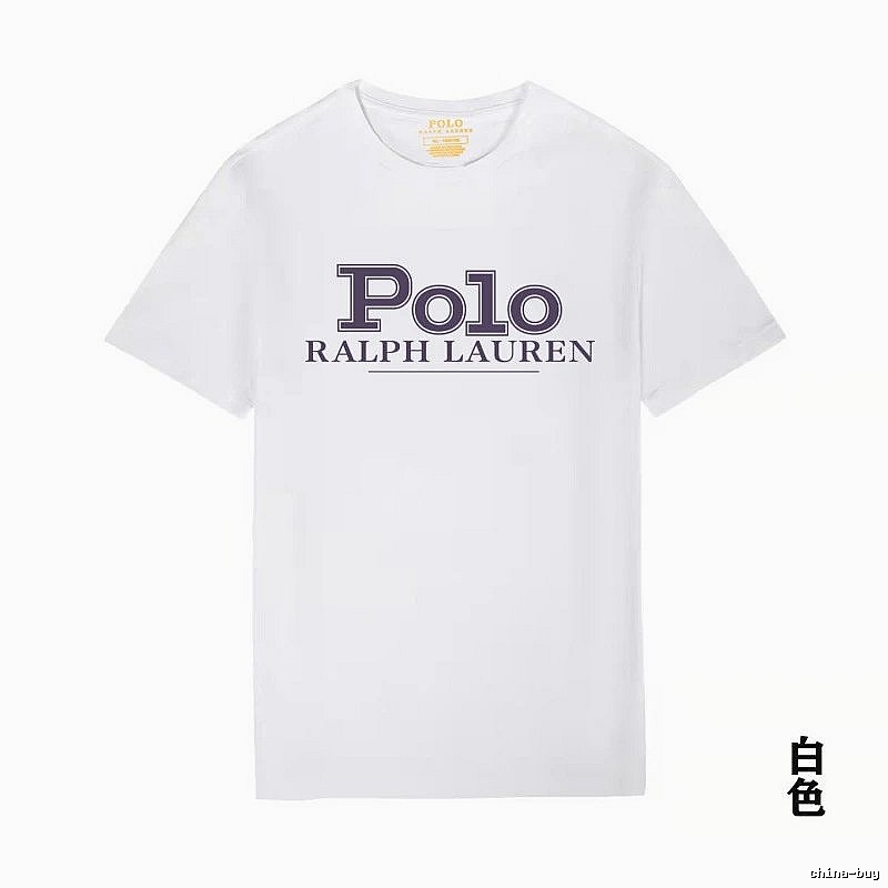 Ralph Lauren Polo-style white T-shirt