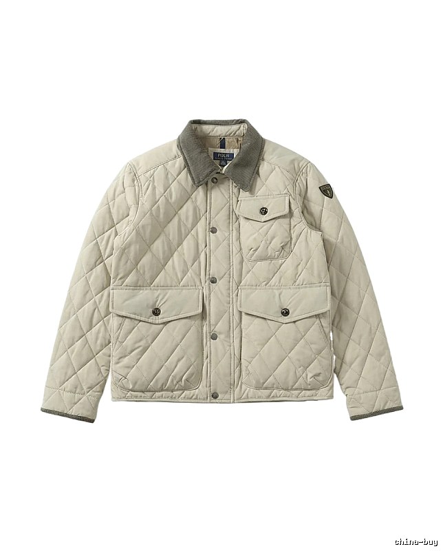 Ralph Lauren quilted retro-style cotton jacket