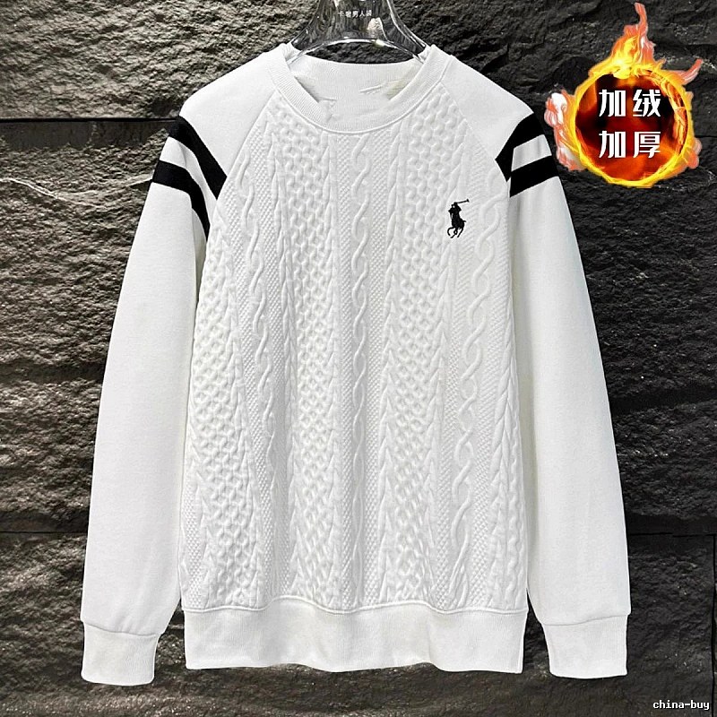 Ralph Lauren's classic white sweater